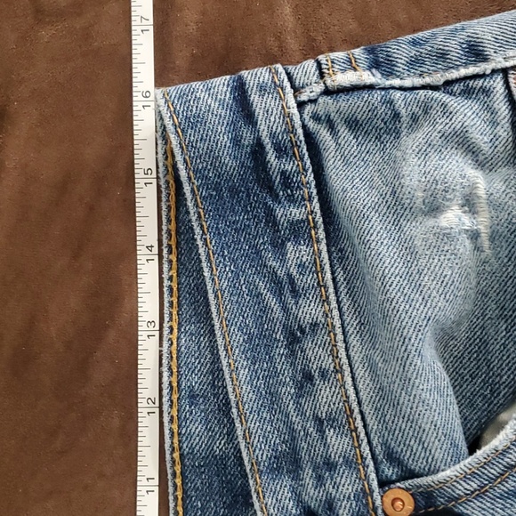 Levi’s 505 Straight Fit Distressed Jeans 32x30 - Picture 6 of 7